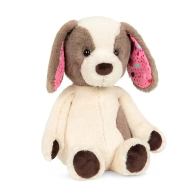 Afbeelding van B. Toys pluche hond Superzacht en behaaglijk speelgoed Crème Bruin 30,5 cm Wasbaar Baby, Peuter, Kinderen Happy Hues Cupcake Pup