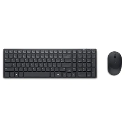 Afbeelding van DELL KM555 toetsenbord Inclusief muis Universeel RF draadloos + Bluetooth QWERTY US International Zwart