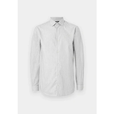 Afbeelding van Jack &amp; Jones Overhemd Jprblaparker Shirt L/s Noos 12227385 Bright White/slim Fit Mannen Maat S