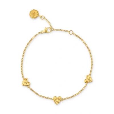 Afbeelding van 24Kae dames Armband verguld 22473Y in de kleur Goud