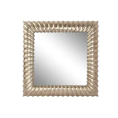 Afbeelding van Wandspiegel Home ESPRIT Gouden Hars Spiegel 95 x 8 cm