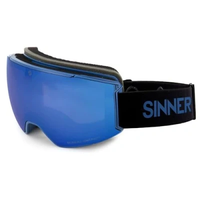 Afbeelding van Sinner Boreas OTG Skibril Blauw + GRATIS EXTRA LENS Categorie 3