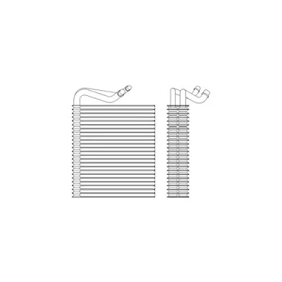 Afbeelding van DELPHI TSP0525202 Airco Verdamper Zonder expantieklep
