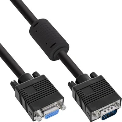 Afbeelding van InLine 17742B VGA kabel 2 m (D Sub) Zwart