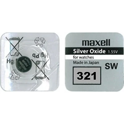 Afbeelding van Maxell knoopcel 321 SR616SW