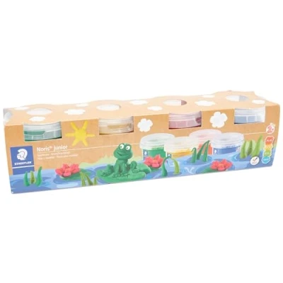 Image de Noris Club Set 4 pots ptâe à modeler 130g couleurs standards assorties (0/1/2/3)