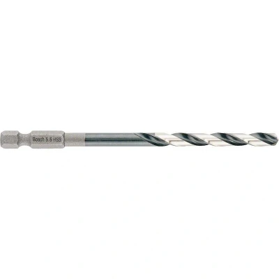 Image de BOSCH 2608577057 foret hélicoïdal HSS à queue hexagonale 5,5 x 57 98 mm