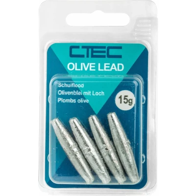 Afbeelding van Spro C Tec Long Olive Sinker (50g) (2stuks) Klein materiaal