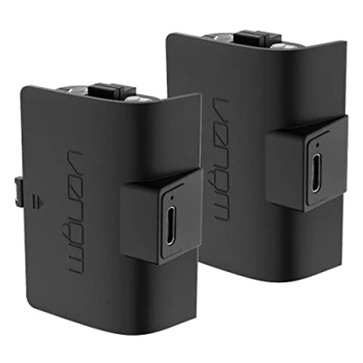 Afbeelding van Venom Xbox Controller oplaadbare batterij Twin Pack (Xbox Series X, S), zwart