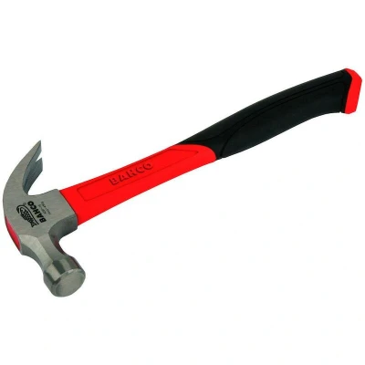 Afbeelding van BAHCO 428F 8 klauwhamer met fiberglas handgreep, 18 mm, 230 g