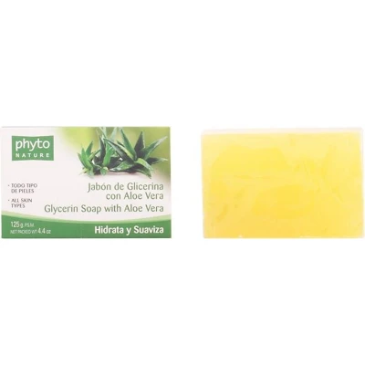 Afbeelding van Blok Zeep Aloë Vera zeeppil Phyto Nature Luxana (120 g)