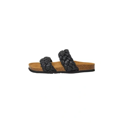 Afbeelding van Pepe Jeans OBAN Double Tresse Muiltjes, Dames, Maat: 37, Black Kunststof