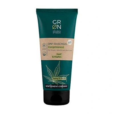 Afbeelding van GRN Gentlemen&#039;s Organic 3 in 1 Body Wash Hennep &amp; Hop