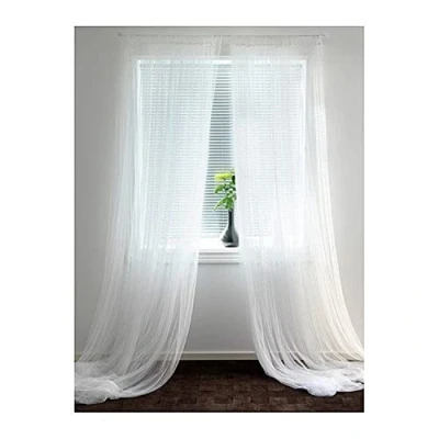 Afbeelding van Ikea LILL gordijnen, 280 x 300 cm, wit