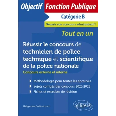 Image de Réussir le concours de technicien police technique et scientifique la nationale (concours externe interne)
