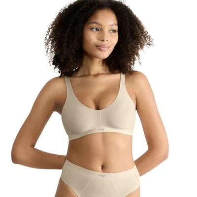 Afbeelding van Sloggi Ever Ease zachte beha voor dames, zand/beige, M