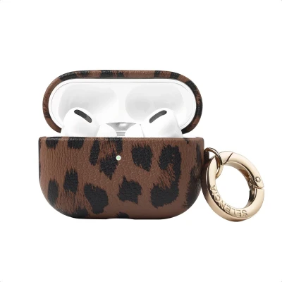 Afbeelding van Selencia Sabi Case voor de Apple AirPods Pro / 2 Mocha Brown