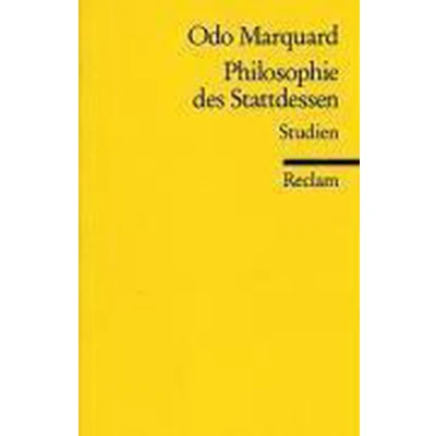 Afbeelding van Philosophie des Stattdessen