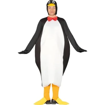 Afbeelding van Fiestas Guirca Volwassenkostuum Pinguïn maat L (52 54)
