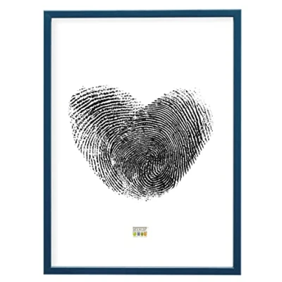 Afbeelding van Deknudt Frames fotolijst Blauw Smal S41JL6 Voor foto: 30x45 cm