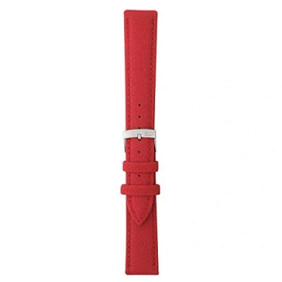 Afbeelding van Morellato Horlogebandje horlogeband X2778 Techno leer Rood bandbreedte 20.00 mm