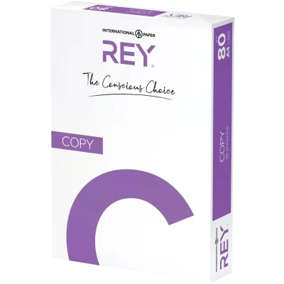 Afbeelding van Rey Copy printpapier ft A4, 80 g, pak van 500 vel wit A4