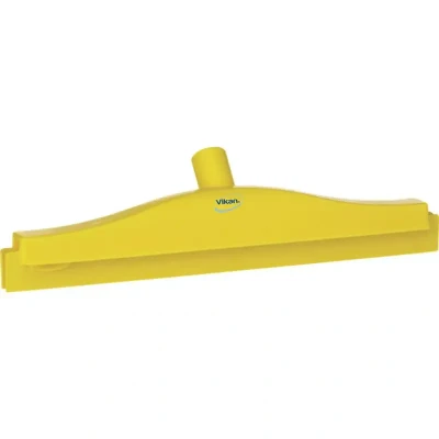 Afbeelding van Vikan Vloertrekkers Met Vaste Nek Full Colour Hygiëne Vloertrekker Polypropyleen En Tpe Rubber 40cm Breed Geel