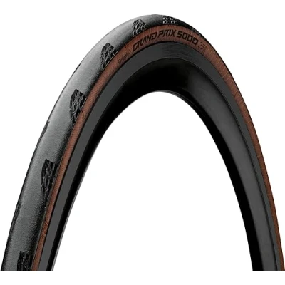 Afbeelding van Continental Grand Prix 5000 Racefiets Band Maat: 25mm, Kleur: Bruin