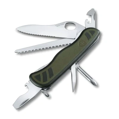 Afbeelding van Victorinox 0.8461.MWCH Zwitsers zakmes Aantal functies 10 Groen, Zwart