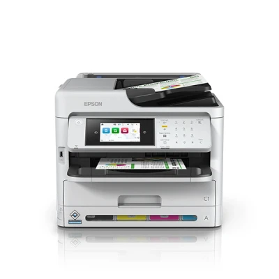 Image de Epson WorkForce Pro WF C5890DWF Imprimante multifonctions couleur jet d&#039;encre A4/Legal (support) jusqu&#039;à 25 ppm (impression) 330 feuilles 33.6 Kbits/s USB 2.0 Gigabit LAN Wi Fi(n) NFC hôte