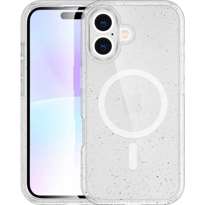 Afbeelding van imoshion Sparkle Backcover met MagSafe voor de Apple iPhone 17 Transparant
