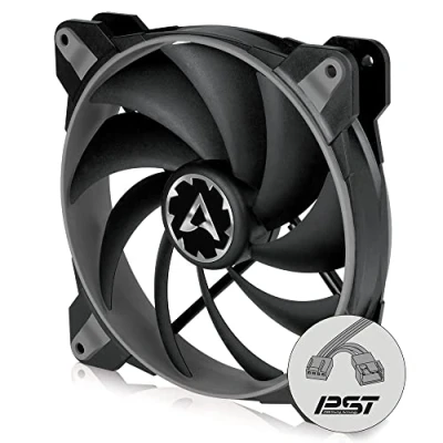 Afbeelding van ARCTIC BioniX F140 140 mm gaming behuizing ventilator met PWM PST, case fan PST aansluiting (PWM Sharing Technology), reguleert rpm synchroon, 200 1800 grijs
