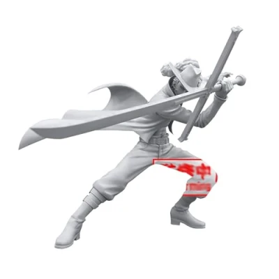 Afbeelding van Banpresto One Piece Figuur Dracule Mihawk, Bandai Spirits Battle Record Collection