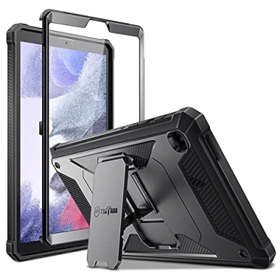 Afbeelding van FINTIE Schokbestendige hoes voor Samsung Galaxy Tab A7 Lite 8,7 inch 2021, beschermhoes met schermbescherming en geïntegreerde standaard, SM T220 / T225 T227, zwart