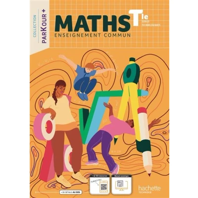 Image de Cahier de Maths Terminale séries technologiques enseignement commun Livre élève Éd. 2023