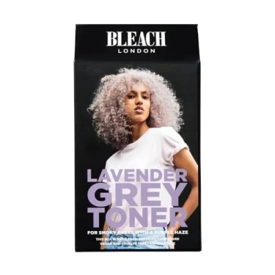 Afbeelding van Bleach London Lavendelgrijze tonerset ammoniakvrije tonic voor zilver lila afwerking ideaal het neutraliseren van kopergeel in lichtblond haar met glad en glanzend complex