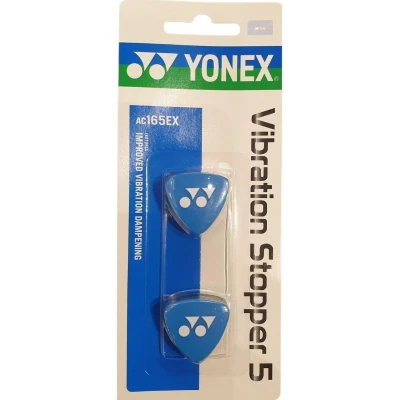 Afbeelding van Yonex Vibration Stopper 5 AC165EX 2 stuks Blauw/Zwart