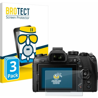 Afbeelding van BROTECT Screenprotector voor Olympus OM D E M1 Mark II / III Folie Beschermfolie Beschermglas matte (3 Stuks)