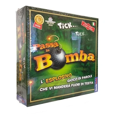 Afbeelding van Giochi Uniti &quot;Passa la Bomba&quot; [Pass the Bomb] Grappig bordspel, Italiaanse versie, meerkleurig, GU034/2