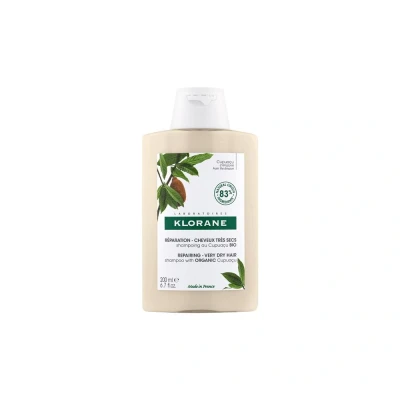 Afbeelding van Klorane Cupuaçu Repairing Shampoo 200ml Voor Beschadigd Haar