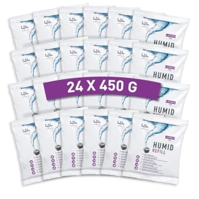 Afbeelding van Lafita Vochtabsorberende navulverpakking, 24 stuks, 450 g, lavendel, universeel, gemaakt in NL