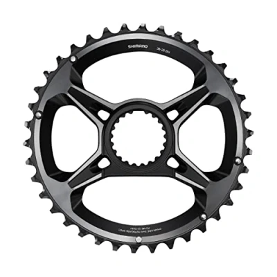 Afbeelding van Shimano Kettingblad Xtr M9120 b2 12s 51,8 Mm 28/38t Rvs Zilver