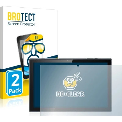 Afbeelding van BROTECT Bescherming Clair (2 Stuk, Actab1021), Tablet beschermfolie
