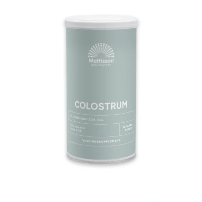 Afbeelding van Mattisson Colostrum Poeder 30% igG 220 g