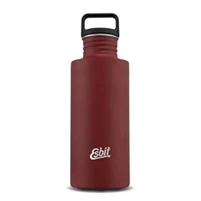 Afbeelding van Esbit Sculptor Waterfles 750ml Rood RVS Drinkfles Lusdop