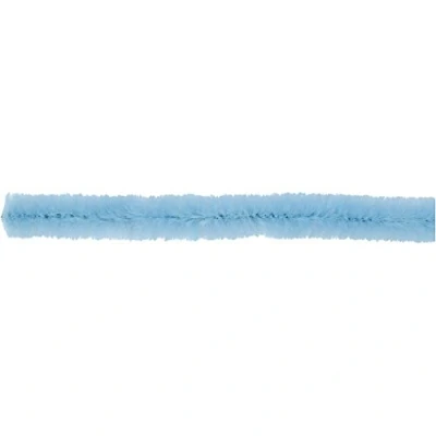 Afbeelding van Chenille draad Blauw 6 mm x 30 cm 50 stuks