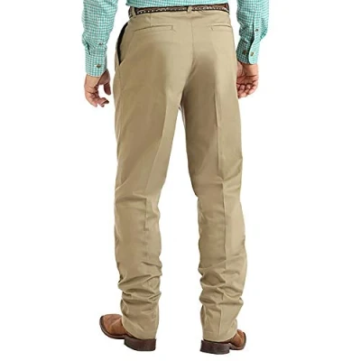 Afbeelding van Wrangler Riata Pleated Relaxed Fit Casual Pant Slip voor heren, Khaki (stad), Taille 46 / lengte 32