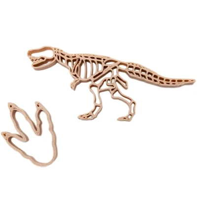 Afbeelding van Grennn uitsteekvormen dino en poot