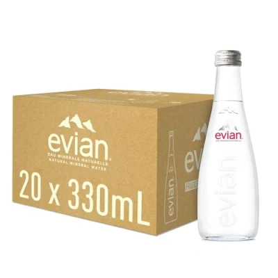 Afbeelding van Evian Pure Glas 20x33cl