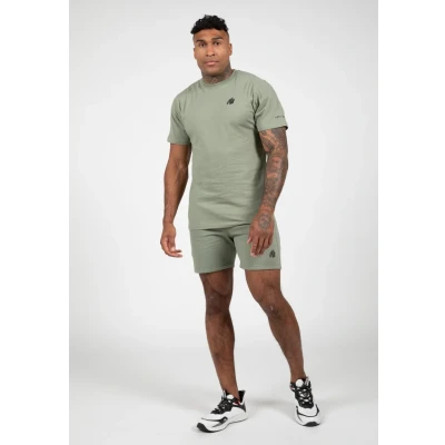 Afbeelding van Gorilla Wear Leon Sweat Shorts Korte Trainingsbroek Groen 4XL